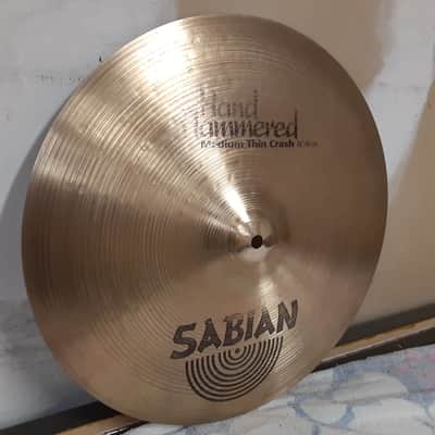 Sabian 16" HH Hand Hammered Medium Thin Crash Cymbal 1992 - 2015 - Natural image 2