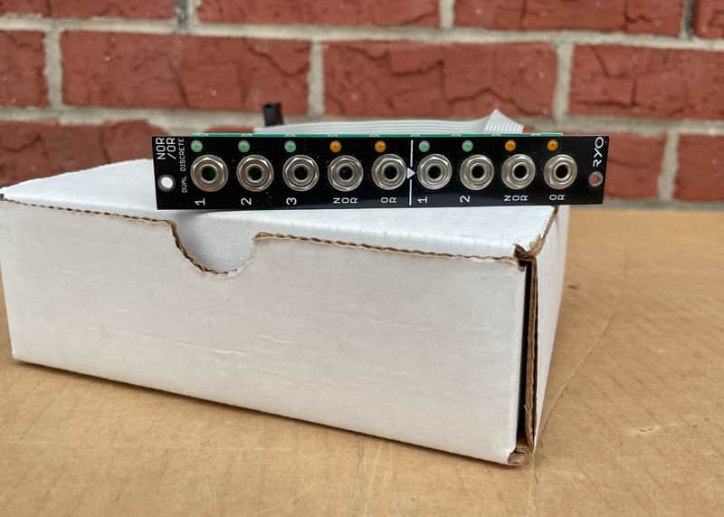 RYO Nor/Or Gates Dual Discrete Logic Eurorack synthesizer modular Module image 1