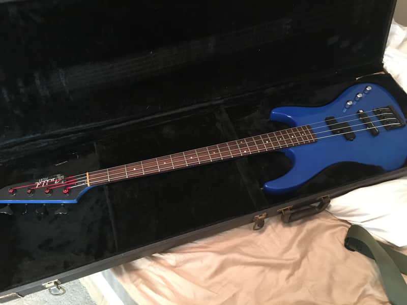 Guild usa Pilot bass 1980s Blue image 1