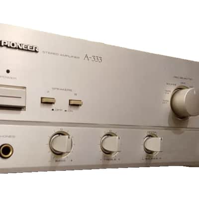 PIONEER A-333 ✅Warranty Rare Vintage Stereo Amplifier Retro Japan 1988s image 1
