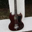 Gibson EB-3 Bass Guitar, 1967, Cherry Red Finish, Varitone, Gig Bag