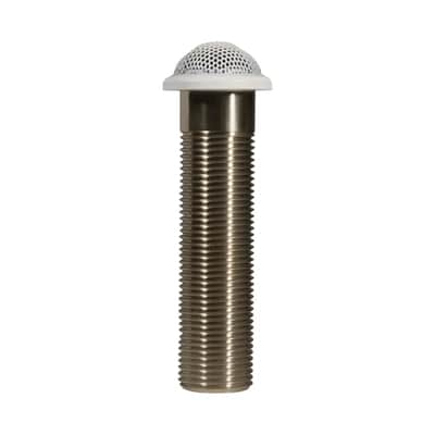 Shure MX395W/BI White Button Mic, BIDirectional, 3-Pin XLR image 3