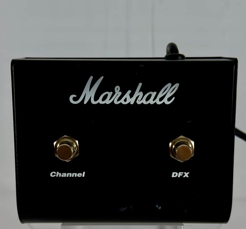 Marshall PEDL-90010 2-Button FX Amp Footswitch 2010s - Black image 1