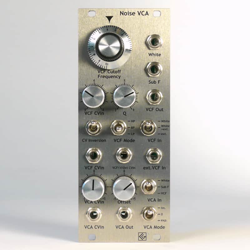 Noise VCA with state variable VCF and VCA - minijack version image 1