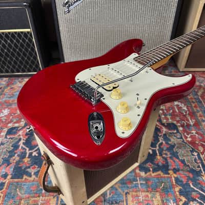1998 Fender American Deluxe HSS Stratocaster w/Roller Nut & HSC image 13