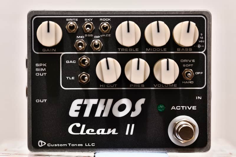 Custom Tones Ethos Clean II Preamp | Reverb