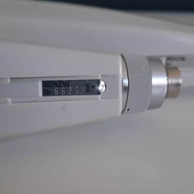 Set of 2x Sennheiser MD 421-N Cardioid Dynamic Microphones 1960s - 1980s - White image 14
