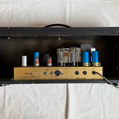 1975 Marshall JMP 50W Model 1987 Lead Head – Original Drake Transformers – ST1 PCB – Vintage Mustard Caps - NO TARRIF!! image 3