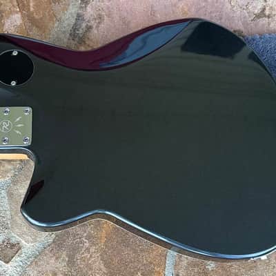 Reverend Charger HB with Maple Fretboard 2020 - Present - Gunmetal with White Pearloid Pickguard image 5