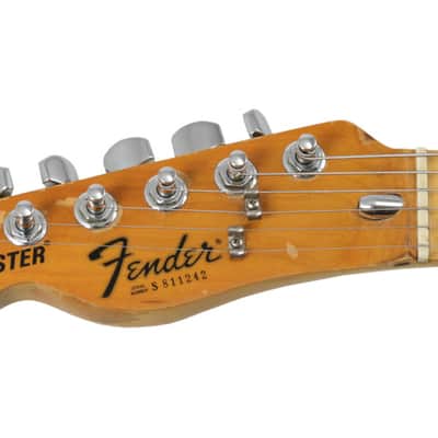Fender Telecaster Custom Black Left Handed 1981 image 4