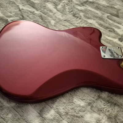 Squier Vintage Modified Jaguar Bass Special SS - 30" Short Scale - Candy Apple Red - 2018 - Black Headstock - 4-String - Fender Gig Bag image 11