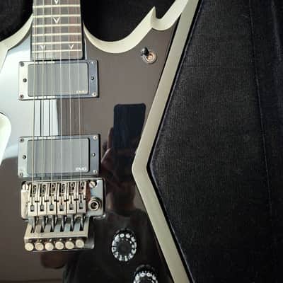2007 Dean Dimebag Darrell Signature Razorback Black Silver w/OHSC image 12