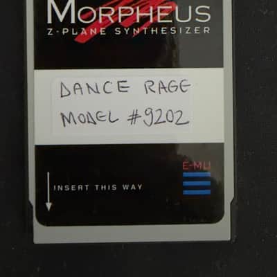 E-MU Morpheus ROM CARD #Dance Rage, 1993 - Exclusive & Excellent