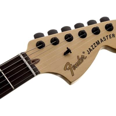 Fender Jim Root Jazzmaster Electric Guitar Ebony FB, Flat Black image 7