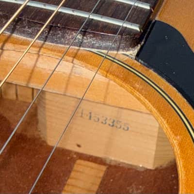 Vintage Yamaha FG-150 Red Label Acoustic Guitar – Made in Japan image 13