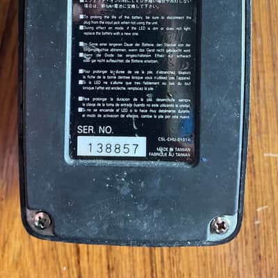 Ibanez CM5 Classic Metal Distortion 1990s - Black image 2