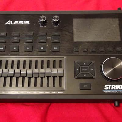 Alesis Strike Pro Module Update ver. 1.5 w/10 cables and mount plate 2017 Black image 2