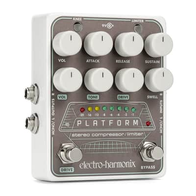 Electro-Harmonix Platform Stereo Compressor/Limiter Effects Pedal image 2