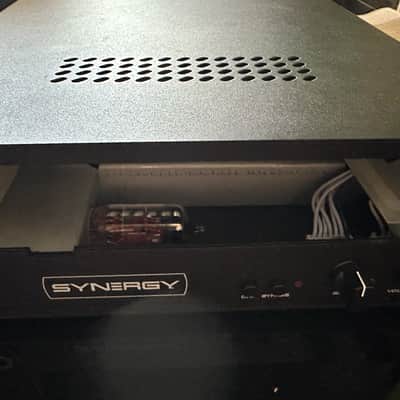 Synergy SYN-1 Rack Mount Preamp with 1 Module Slot 2017 - Black image 3