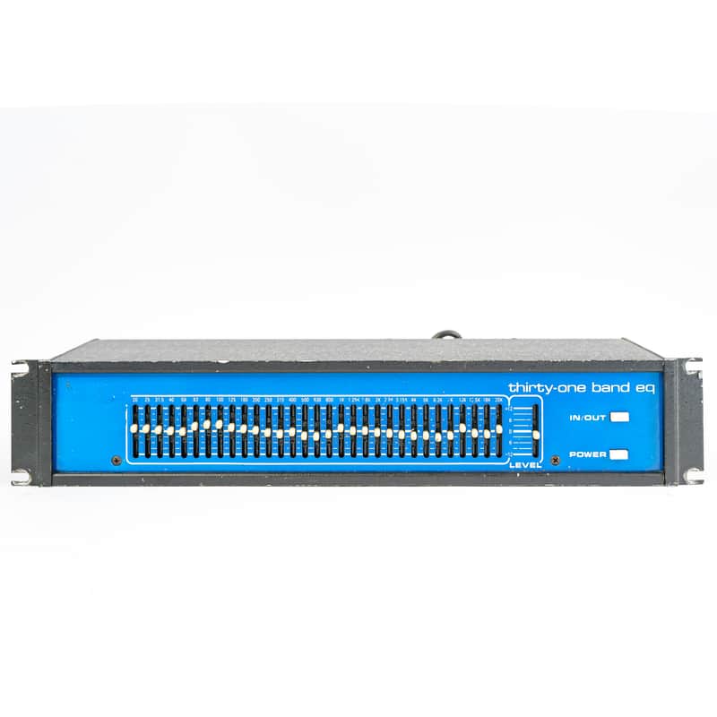 MXR Model 125 - Thirty-One Band EQ Equalizer - Blue Face image 1