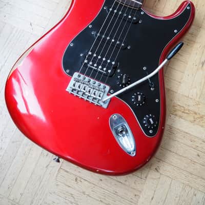 RARE!! Fender Road Worn Player Stratocaster HSS Candy Apple Red image 5