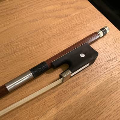 Double Bass French Bow - Brazilwood - ideal Student Bow image 11