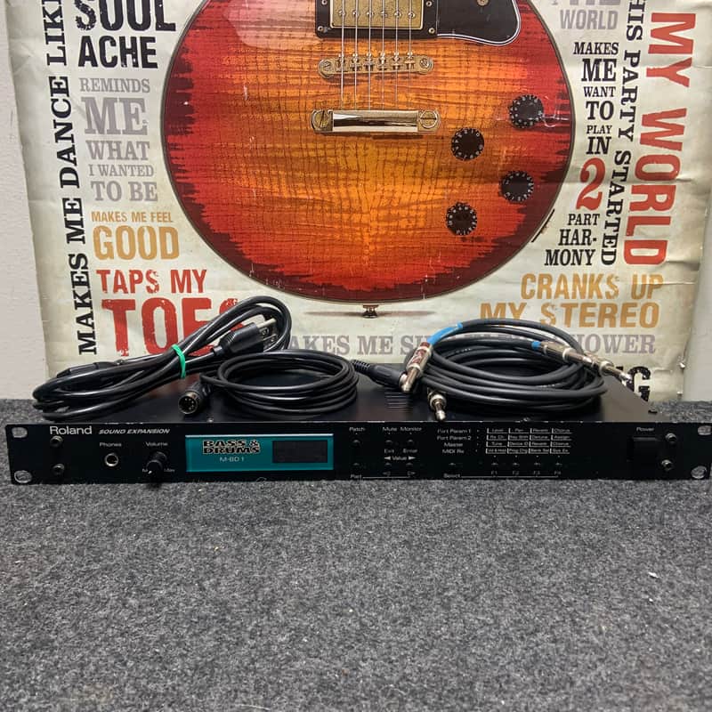 Roland M-BD1 Bass & Drums Sound Expansion Rack Module | Reverb