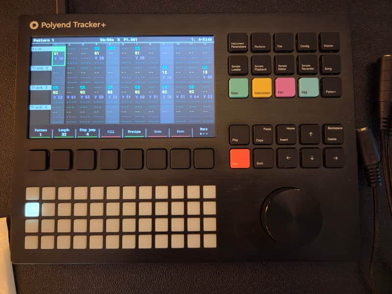 Polyend Tracker+ Standalone Audio Workstation 2024 - Present Black image 1