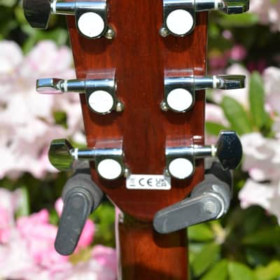 2021 Fender CD-60S Dreadnought, In all Mahogany w/Gloss Brown Natural Finish w/New strings, Pro Setup & a New Black Gator Hardshell Case image 6