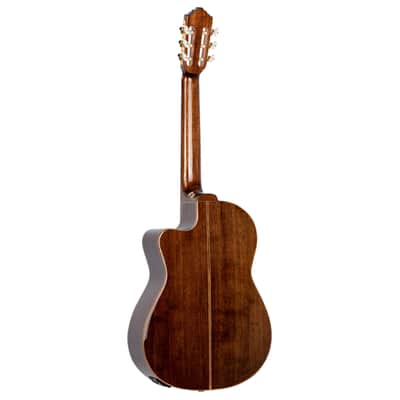 Ortega RCE159MN Performer Series Solid Cedar Top Mahogany Neck Cutaway Nylon 6-String Classical Acoustic-Electric Guitar w/Gig Bag image 3