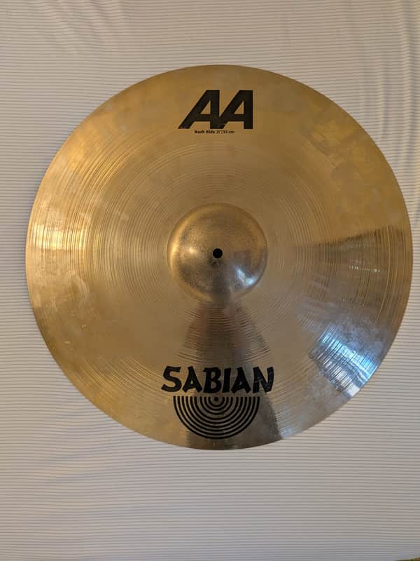 Sabian 21" AA Bash Ride Cymbal 2014 - 2018 image 1