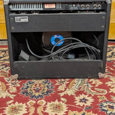 Fender Super 60 2-Channel 60-Watt 1x12" Guitar Combo 1988 - 1992 - Black : RED KNOB image 4