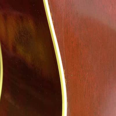 1965-66 Harptone-made Supreme A-6N dreadnought guitar image 12