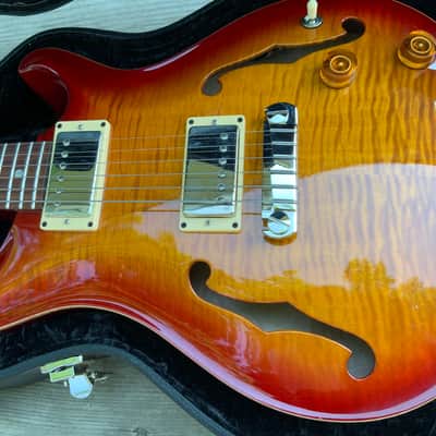 PRS Hollowbody II 2007 - Dark Cherry Sunburst image 7