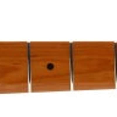 Fender Roasted Maple Standard Series Jazz Bass Neck - Maple Fingerboard image 1