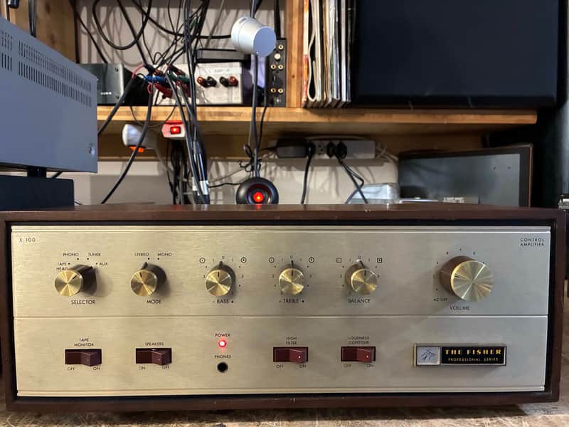 Fisher X100-2 1962 - Gold