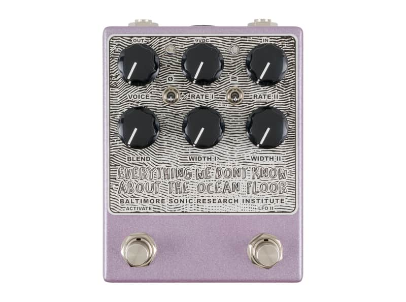 Baltimore Sonic Research Institute Everything We Dont Know About the Ocean Floor V2 Chorus + Vibrato Pedal image 1