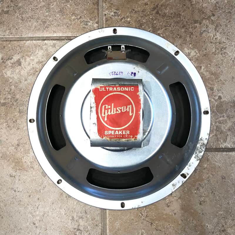 1960s-70s Gibson Ultrasonic 12” Alnico Guitar Speaker | Reverb