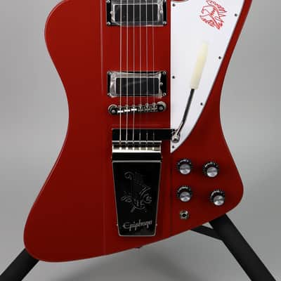 Epiphone Inspired by Gibson Custom '63 Firebird V Ember Red image 1