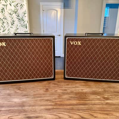 Custom Stereo 1x12 Guitar Cabinets – Vox Blue Speakers – Studio / Worship / Ambient image 1