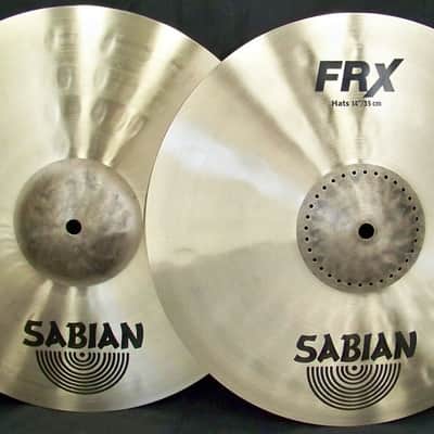 Sabian FRX 14” Hi Hat Cymbals/Natural Finish/Model # FRX1402/Brand New image 9