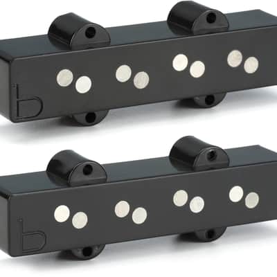 Bartolini B-Axis Jazz Bass Pickups (4-string) 2026 - Black image 2