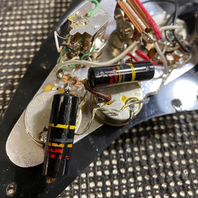 Unmarked Loaded Pickguard - Gibson PAF Pickups image 5