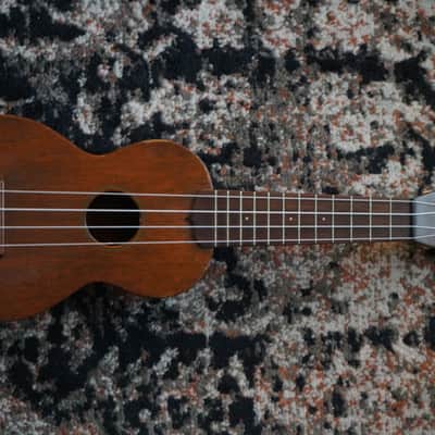 Vintage Martin Style 0 Soprano Ukulele 1950s Mahogony, Brazilian Rosewood image 2