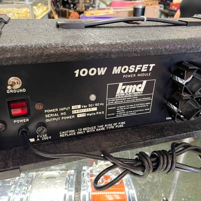 kmd Sound Electronics GS100HB Bass Guitar Amp Head 100W image 7