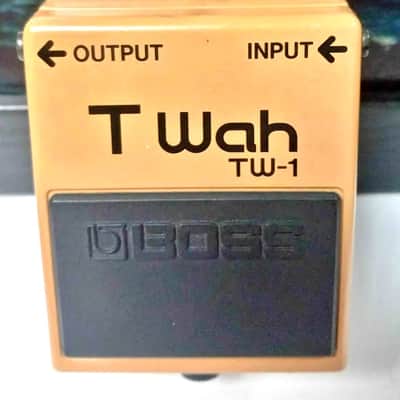 Boss t wah tw-1 1983 - noir marron image 3