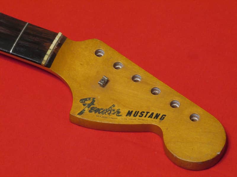 Vintage 1966 Fender USA Mustang Guitar Neck Rosewood 1960's image 1