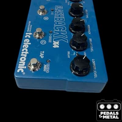TC Electronic Flashback X4 Delay & Looper 2011 - 2019 - Blue - X18314 image 6