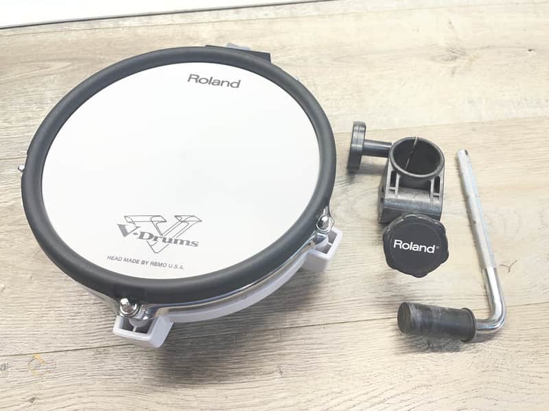 Roland PD-80 V-Pad 8" Single Zone Mesh Drum Pad w/ Rack Mount & L-Bar image 1