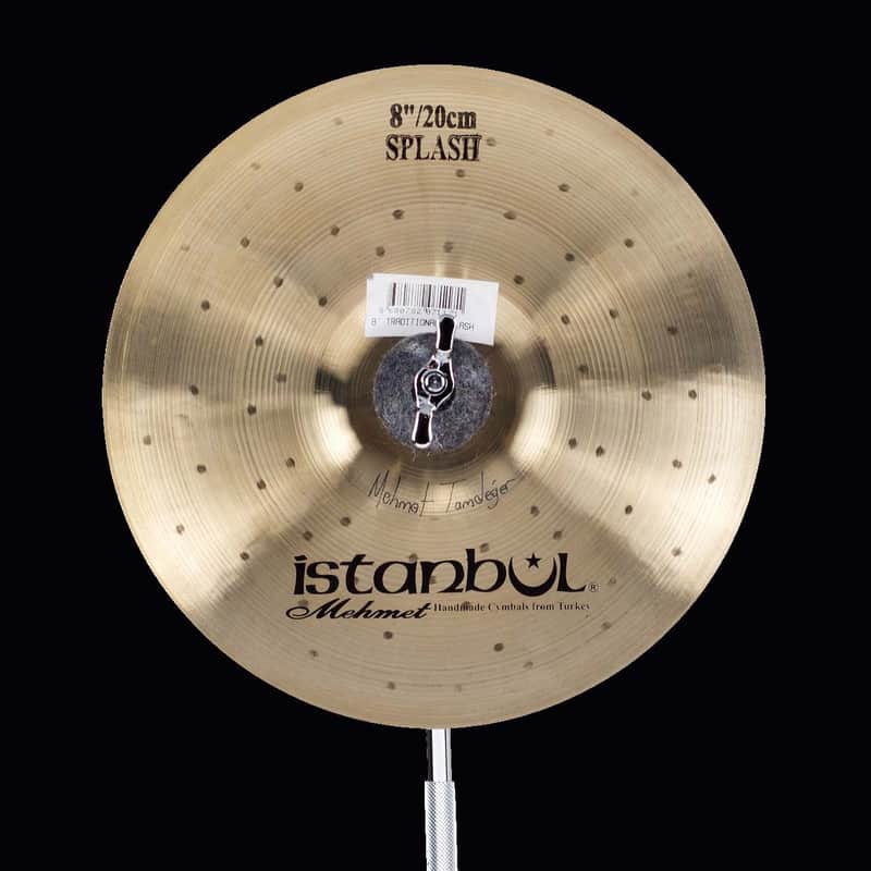 Istanbul Mehmet 8" Traditional Series Splash Cymbal image 1